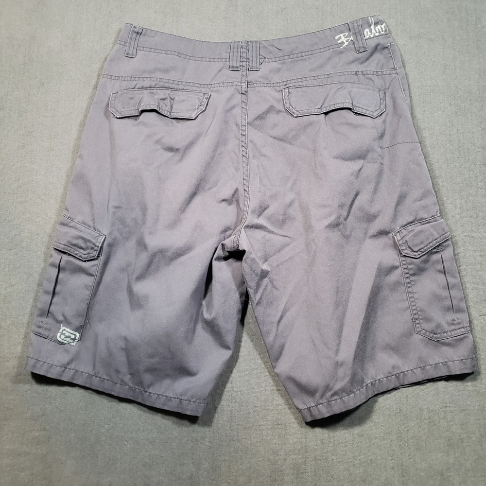 Billabong Cargo Shorts Mens Size 34 Gray Cotton Blend Utility Pockets M285GCAL - Picture 2 of 10